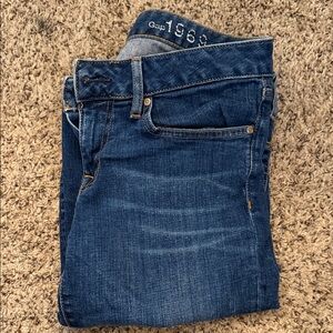 GAP Women's Dark Blue Skinny Jeans